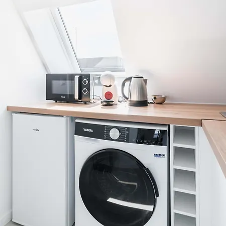 Apartamento 2 Pieces Refait A Neuf Dernier Etage - Paris 19 - 4P - Flat-Guest Exterior foto